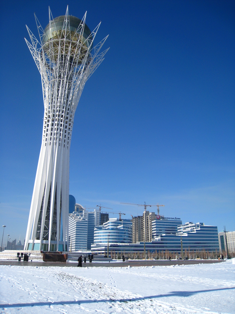 Astana, Kazakhstan: First Snow, Bayterek, and an Embassy Escapade